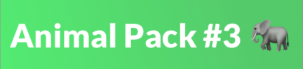 Animal Pack 3